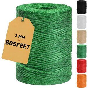 805ft Garden Twine Green String for Gardening Tomato Climbing